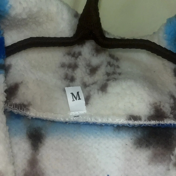 🚨‼️SHEIN WOMENS BLUE SKIES AZTEC PRINT SHERPA VEST‼️🚨 - Picture 5 of 6